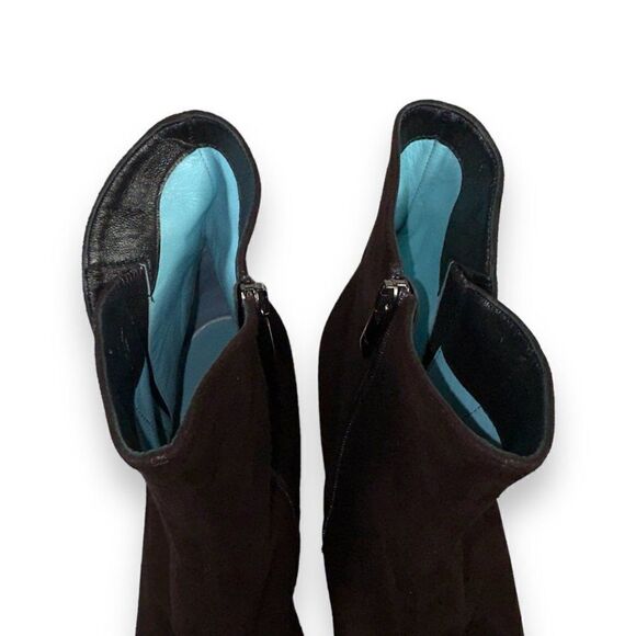 Thierry Rabotin Heeled Suede Ankle Booties Brown Women's 10-10.5/41 - Picture 11 of 11